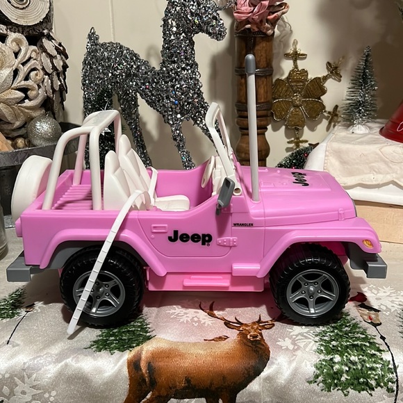 Barbie Toys Vintage 999 Barbie Remote Control Jeep Wrangler No